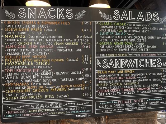 Menu photo 1 Reading Terminal Market Philadelphia, PA