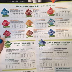 TrUbalance Nutrition & Fitness - menu