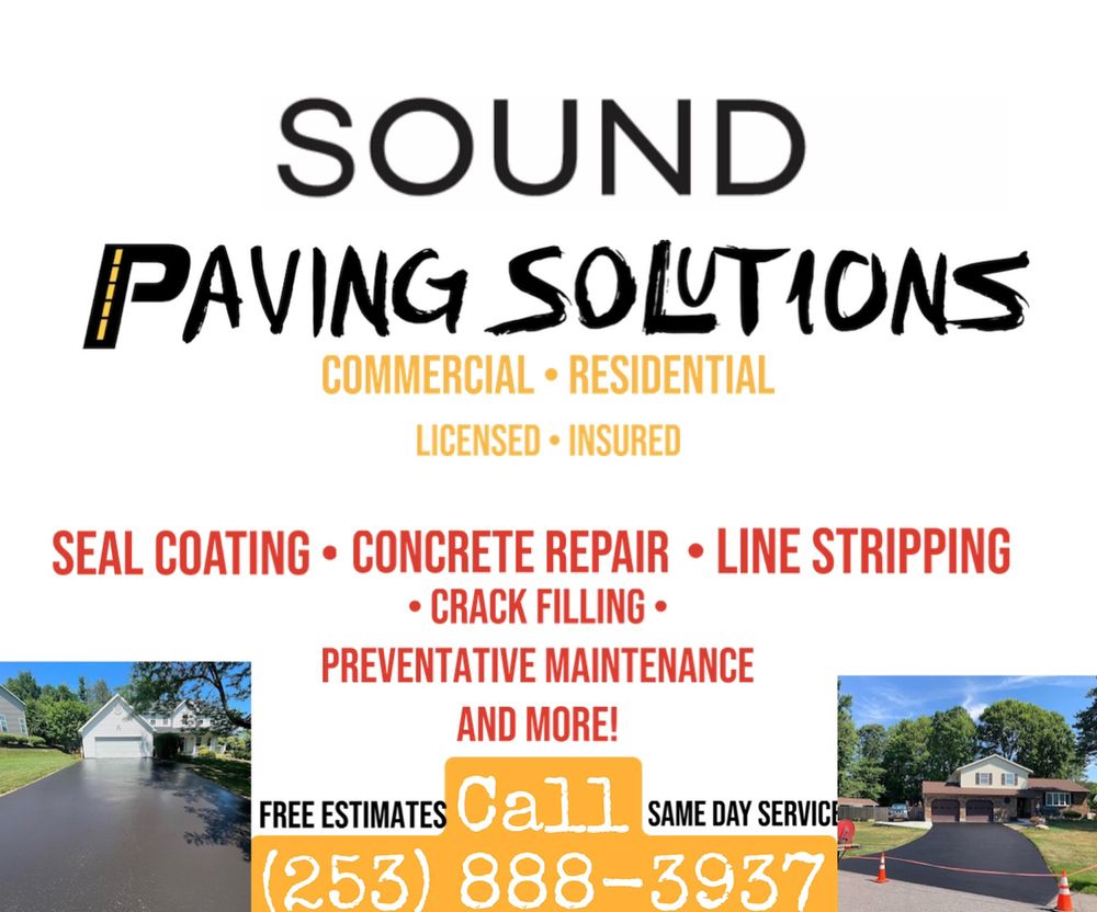 SOUND PAVING SOLUTIONS Updated August 2024 Lakewood, Washington