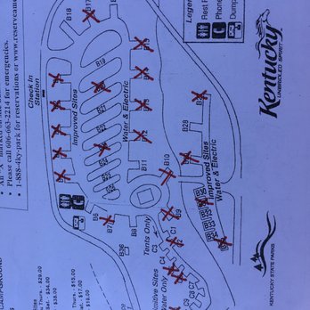 Middle Fork Campground - The site map - Campgrounds Near Me