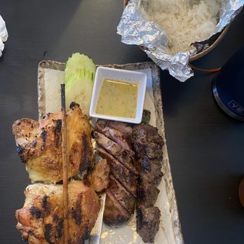 Nok’s Kitchen - Pork Sausage A La Carte Ribeye Skewer A La Carte Chicken Thigh Skewer - Laotian Near Me - Westminster, California Nok’s Kitchen - Pork Sausage A La Carte Ribeye Skewer A La Carte Chicken Thigh Skewer - Laotian Near Me - Westminster, California