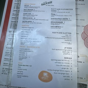 Café Sauvage - The Menu - Breakfast & Brunch Near Me - Boston, Massachusetts Café Sauvage - The Menu - Breakfast & Brunch Near Me - Boston, Massachusetts