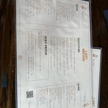 The Last Refuge - Menu - Whiskey Bars Near Me - Louisville, Kentucky The Last Refuge - Menu - Whiskey Bars Near Me - Louisville, Kentucky