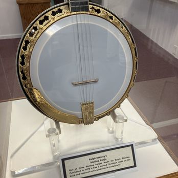 Virginia Musical Museum - Ralph Stanley's banjo - Museums Near Me - Williamsburg, Virginia