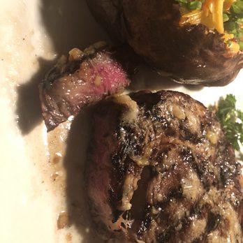 Hillstone Restaurant - This was ordered medium. Looks barley medium rare. About a 40$.Ordered steaks cheaper at outback that were cooked better. - New American Near Me - Winter Park, Florida Hillstone Restaurant - This was ordered medium. Looks barley medium rare. About a 40$.Ordered steaks cheaper at outback that were cooked better. - New American Near Me - Winter Park, Florida