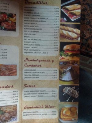 Menu photo 1 Mesón Riaño Madrid, M