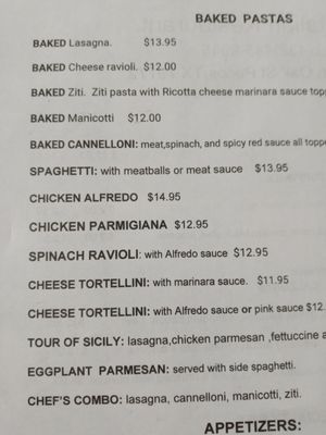 Menu photo 2 Arti’s Italian Restaurant Pecos, TX Menu photo 2 Arti’s Italian Restaurant Pecos, TX