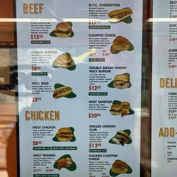 Holy Cow - Menu - Burgers Near Me - Temple Hills, Maryland
