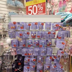 Claire's Boutiques - Clearance racks.