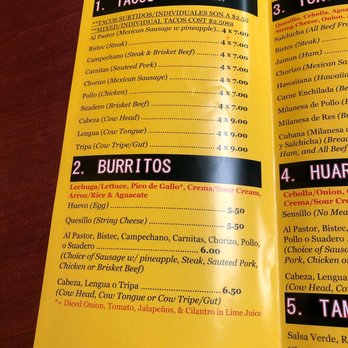 La Tejana - Menu - Mexican Near Me - Vineland, New Jersey La Tejana - Menu - Mexican Near Me - Vineland, New Jersey