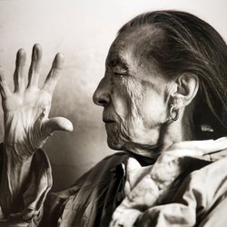 Tweed Museum of Art - Annie Liebovitz; Louise Bourgeois, New York City; 1997; archival pigment print