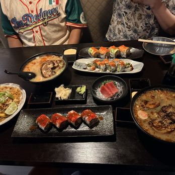 Ushio Sushi - Table spread - Sushi Bars Near Me - Davie, Florida Ushio Sushi - Table spread - Sushi Bars Near Me - Davie, Florida
