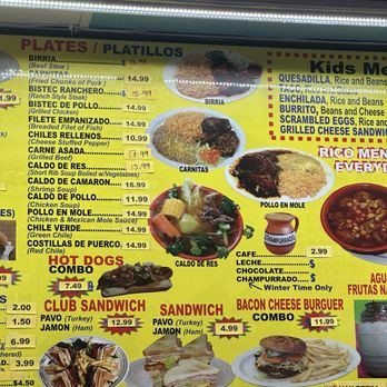El Pilon - Menu - Mexican Near Me - West Covina, California
