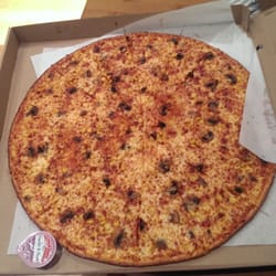 Papa'z Peri Peri - Mushroom and sweet corn with extra cheese.