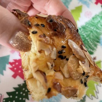 Tous Les Jours - Cream cheese almond danish - place in at fryer at home and it's SO SO GOOD! - Bakeries Near Me - Aurora, Colorado