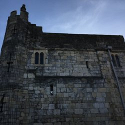The City Walls - Part of the coffee shop that is built into the walk turret.