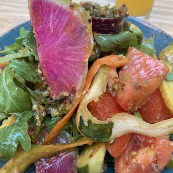The Flower Shop - Wakame Seaweed Grain Bowl Salad - New American Near Me - New York, New York The Flower Shop - Wakame Seaweed Grain Bowl Salad - New American Near Me - New York, New York