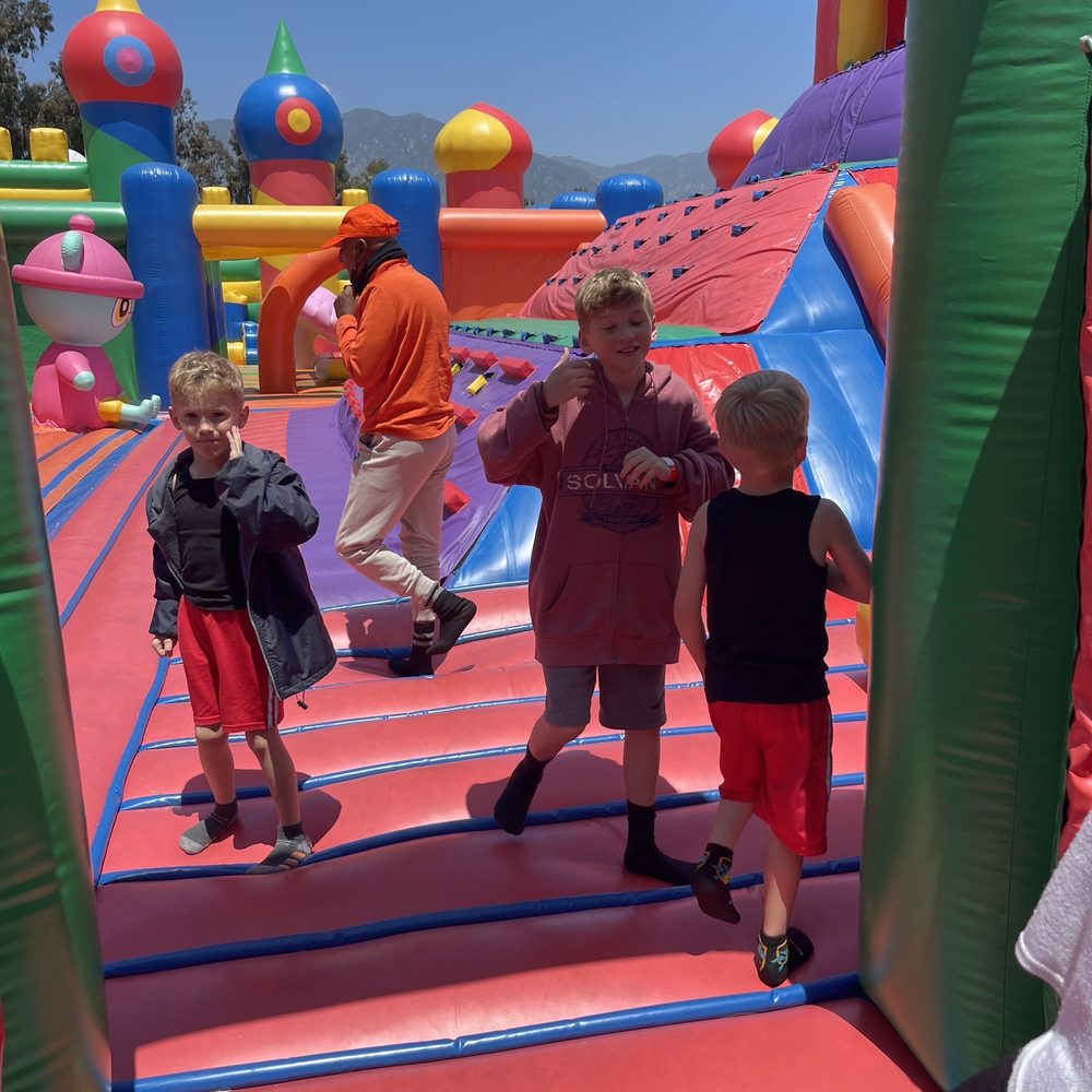 Funbox Arcadia - A great pic of my sons and a fun area at funbox - Amusement Parks Near Me - Arcadia, California