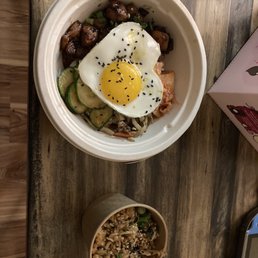 Oh You Spicy Huh bowl and kimchi fried rice