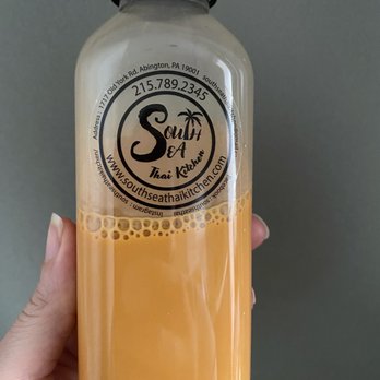 South Sea Thai Kitchen - Freshly made Thai tea. - Thai Near Me - Abington, Pennsylvania