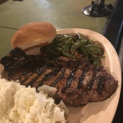 Elks Lodge - $15 for a yummy NY Strip ! Friday nights!
