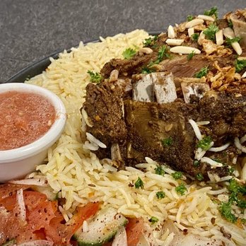 Saba Foods - Lamb Haneeth, whole plate - Halal Near Me - Vancouver, British Columbia Saba Foods - Lamb Haneeth, whole plate - Halal Near Me - Vancouver, British Columbia