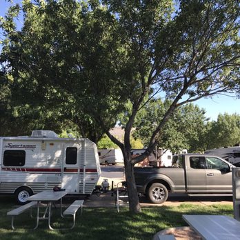 Zion River Resort RV Park & Campground - Campsite 80 is long enough for out Ford F-150 And our 16 footer no problem. - RV Parks Near Me - Virgin, Utah Zion River Resort RV Park & Campground - Campsite 80 is long enough for out Ford F-150 And our 16 footer no problem. - RV Parks Near Me - Virgin, Utah