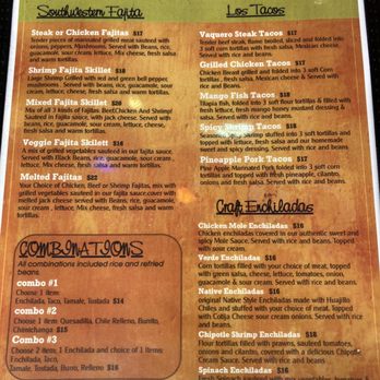 Vaqueros Grill & Cantina - Menu - Mexican Near Me - Jerome, Arizona