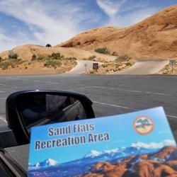 Sand Flats Recreation Area - Hell's Revenge 4x4 Trail . . . . . . . . . . . No, we didn't do this one...