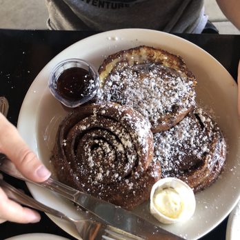 Eggs N Things - Cinnamon roll French toast - Breakfast & Brunch Near Me - Valencia, California Eggs N Things - Cinnamon roll French toast - Breakfast & Brunch Near Me - Valencia, California