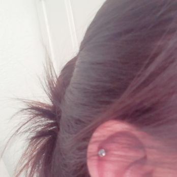 Jr Beauty Gurus - Perfectly placed helix piercing - Piercing Near Me - Santa Ana, California