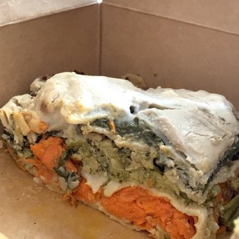 Divya's Kitchen - Thick Baby~ (Vegan Lasagna Was Tasty. Held Well. Had Nice Thickness...But I Wished They Didn't Use Mushed Up Broccoli) - Vegan Near Me - New York, New York Divya's Kitchen - Thick Baby~ (Vegan Lasagna Was Tasty. Held Well. Had Nice Thickness...But I Wished They Didn't Use Mushed Up Broccoli) - Vegan Near Me - New York, New York