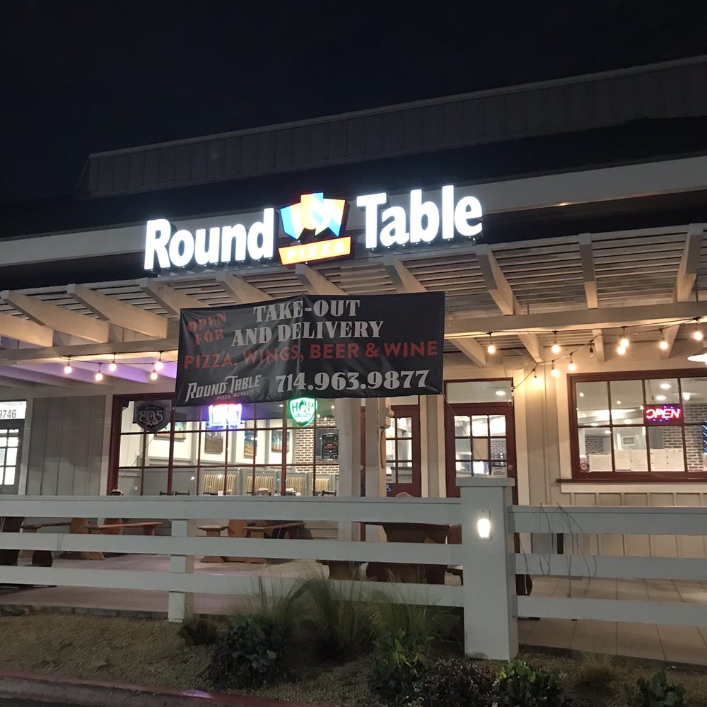 Round Table Pizza - Outside - Pizza Near Me - Huntington Beach, California Round Table Pizza - Outside - Pizza Near Me - Huntington Beach, California