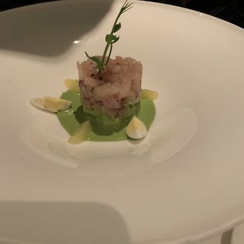 Le Papillon - Hamachi tartare - French Near Me - San Jose, California