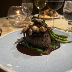 T-Prime Steak And Seafood - Filet with Mushrooms
