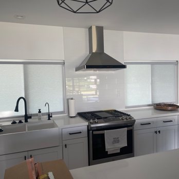Miguel’s Custom Window Coverings - This is two of the 14 window shades he installed for us. - Shades & Blinds Near Me Miguel’s Custom Window Coverings - This is two of the 14 window shades he installed for us. - Shades & Blinds Near Me