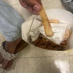 Bojangles - The fries taste stale and hard