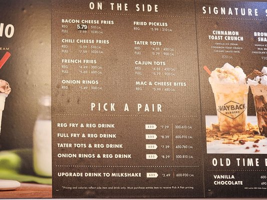 Menu photo 1 Wayback Burgers Parkville, MD Menu photo 1 Wayback Burgers Parkville, MD