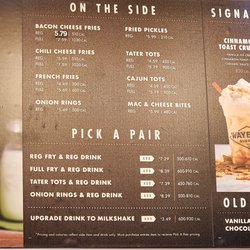 Wayback Burgers - Menu Dec 2023