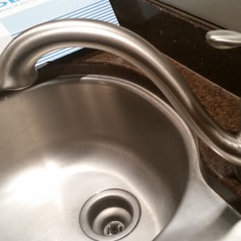 The Mounted Moen Camerist 7840srs Faucet On Our Banjo Sink Yelp