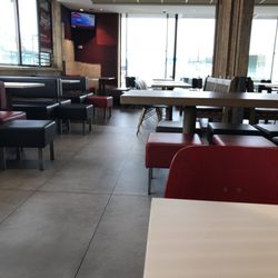 McDonald's - Very clean, large dining room.