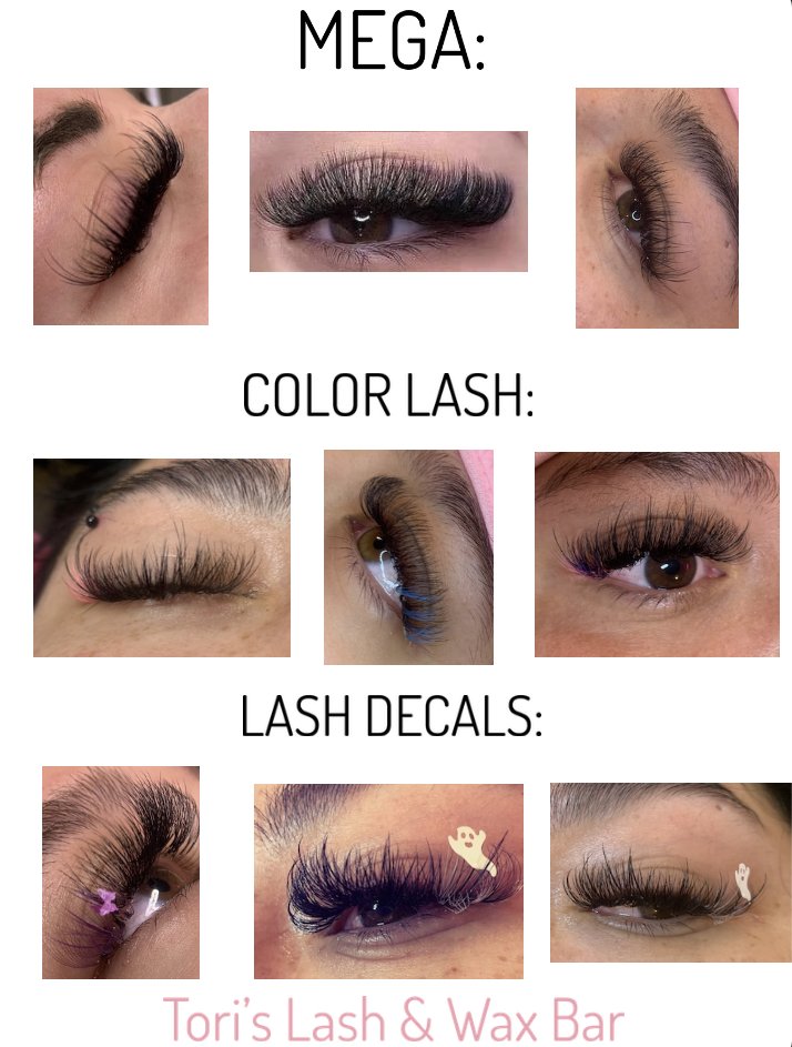Tori’s Lash & Wax Bar Logo