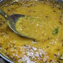 Babari - Tadka Daaal with visible spices!