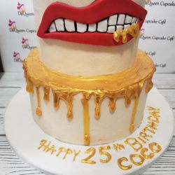 DaQueen Cupcake Cafe - 25th Birthday Cake