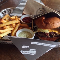 The Beef - Cheeseburger and fries. Such a beautiful sight #TheBeef