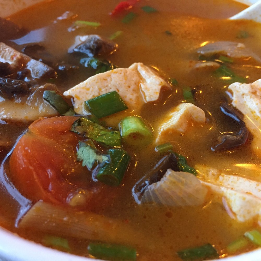Anothai Restaurant - Spicy herb soup with mushroom and tamarind - Restaurants Near Me - Diegem, VBR
