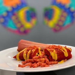 Hot Cheetos Tamal