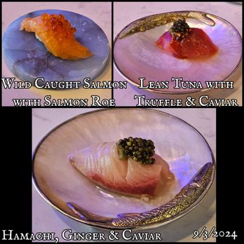 Number One Caviar Boutique - I thought all of these sushi courses were delicious. - Seafood Markets Near Me - New York, New York Number One Caviar Boutique - I thought all of these sushi courses were delicious. - Seafood Markets Near Me - New York, New York
