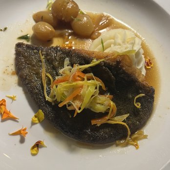 La Provence - Turbot with potatoes and onions - French Near Me - Ambler, Pennsylvania