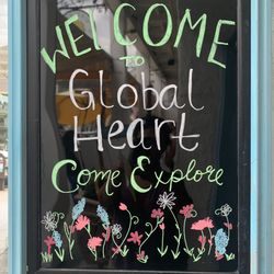 Global Heart - 8/20/23 looking for postcards... Sadly, an amazingly, there are none here
